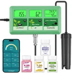 Ph Ec Continuous Monitor For Hydroponic, 6 1 Wifi Ppm Cf Meter, Digital. Fixed Price $107.82.