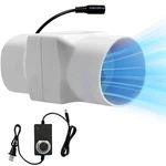 Misshoney Inch Inline Fan, 12V Adjustable Speed, 22 Cfm Duct Ventilatio.... Fixed Price $52.38.