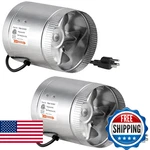 Ipower 6 Inch 240 Cfm Low Noise Inline Ducting Booster Fan For Hvac Exhaust With. Fixed Price $70.26.
