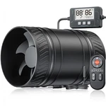 Upgraded 4-INCH Inline Duct Household Fan 6 Speed Control With Temperature An.... Fixed Price $59.92.