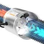 Infinipower 8 Inch Inline Duct Fan 420 Cfm, Hvac Booster Exhaust Ventilation .... Fixed Price $50.10.