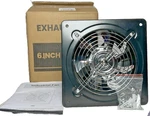 Hg Power 6 Inch Exhaust Fan Ventilation Wall Mount Bathroom Garage PM350. Fixed Price $26.39.