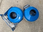 Lot Of 2 Sunleaves 4" Inline Fan Durabreeze 171 Cfm. Fixed Price $59.97.