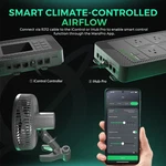 Mars Hydro 6'' Clip Fan Auto-oscillating Smart App-controlled 10 Speeds 2026. Fixed Price $81.99.