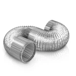 Dryer Vent Hose 4 Inch 19.5FT Aluminum Foil Flexible Ducting, Heavy-duty Hvac.... Fixed Price $47.26.