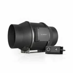 Infinity Cloudline Inline Duct Fan With Speed Controller Black (AI-CLS6). Fixed Price $75.00.