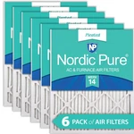 12X24X1 (11 1/2X23 1/2) Pleated Merv 14 Air Filters 6 Pack. Fixed Price $79.99.