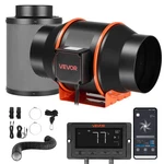 Vevor Inline Duct Fan Kit 402 Cfm 6 Inch Ec Motor Pwm App Ventilation Grow Tent. Fixed Price $122.99.