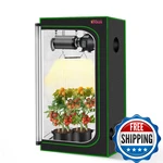 Atour 32X32X63 Grow Tent Reflective 600D Mylarhydroponic Observation. Fixed Price $83.78.