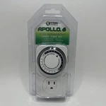 Titan Controls Apollo 6 Mechanical Timer Single Outlet Analog 24 Hr Programmable. Fixed Price $6.97.
