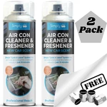 2X Air Con Cleaner Spray New Car Scent Freshener Can 150ML ACSC01 + Cp. Fixed Price $14.75.
