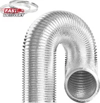 Infinipower Dryer Vent Hose, Flexible 4 Inch Aluminum Ducting, Heavy Duty Three-. Fixed Price $15.12.