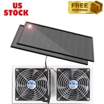 20W Solar Powered Kit, IPX7 Weatherproof Dual Fan, Exhaust Intake. Fixed Price $67.19.