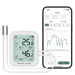 Freshliance Temperature Humidity Data Logger Recorder Bluetooth With 2PCS Ext.... Fixed Price $177.99.