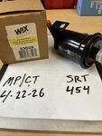 Fuel Filter Wix 33526. Fixed Price $22.50.