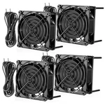 Glooglitter Pack 120V Fans Muffin WATERPROOF18W 2850RPM 90CFM 80MM 4. Fixed Price $62.92.