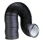 12" X 25' Black Lightproof Foil Ducting W-clamps High Quality. Fixed Price $30.00.