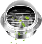 Inch Wall Air Vent Cover, Moonjor Thicken 304 Stainless Steel Round Extractor. Fixed Price $21.02.