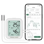 Freshliance Temperature Humidity Data Logger Recorder Bluetooth With 2PCS Ext.... Fixed Price $209.72.
