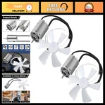 Pack 6" Rv Vent Fan Blades With 12V Motor - Replacement For Roof, Ceiling & Ba. Fixed Price $41.99.