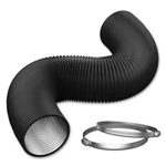 12 Inch Flexible Ducting Hose 16 Feet Black Aluminum -4 Layer Protect.... Fixed Price $65.46.