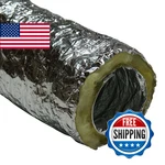 Rubber-cal Hvac Insulated-flex Ducting Ventilation Hose 12-INCH By 25-FEET. Fixed Price $141.32.