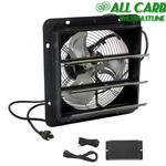 Shutter Exhaust Fan W/ Speed Controller High Wall Mounted 10/12/14/16 Inch. Fixed Price $103.89.
