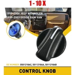 1-10X Control Knob Temperature Heater Fan 05011218AC For Jeep Wrangler Dodge Ram. Fixed Price $84.91.