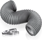 Hon&guan 4INCH 5FT Dryer Vent Hose, Flexible Exhaust Duct Pvc Aluminum. Fixed Price $20.99.