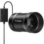 Vivosun 4"130CFM Inline Booster Duct Fan Hvac Ventilation W/speed Controller. Fixed Price $25.59.