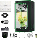 Grow Tent Kit, 2FT 1-PLANT System, Wifi-controlled With Full Spe. Fixed Price $485.99.