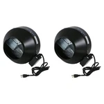 Hurricane 8" Commercial Grade Inline Wall Fan For Hvac & Ventilation (2 Pack). Fixed Price $197.99.
