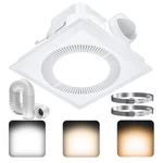 Hon&guan Honguan Bathroom Exhaust Fan Light Upgraded Quiet Square Vent. Fixed Price $96.45.
