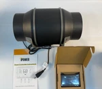 Ipower Quiet 6" Inline Duct Ventilation Fan With Temperature Humidity Controller. Fixed Price $149.99.