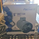 Packard 6" Electric Duct Fan DF9006 163 Cfm 120V Corrosion Resistant Metal. Fixed Price $203.21.