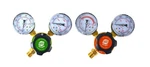 - Oxygen And Propane Regulators Welding Gas Gauges Pair Rear Entry Ldp Se.... Fixed Price $127.15.