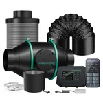 Mars Hydro Icontrol 4" Inline Fan Ventilation Combo For Grow Tent Kits 2026. Fixed Price $129.99.