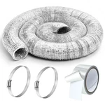 Zonon Dryer Vent Hose 3 Inch 25 Flexible Feet, Silver. Fixed Price $48.64.