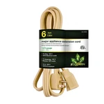 Go Green Power Inc. 6FT Heavy Duty Appliance Cord, Beige - Ideal For Air Cond.... Fixed Price $12.22.