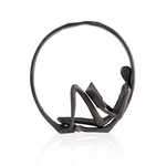 Danya B. Contemporary Encircled & Female Reader Cast Iron Sculpture Book.... Fixed Price $63.13.