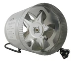 Terrabloom 6" Inch Duct Fan, 240 Cfm, Inline Booster Quiet With 6FT Cord. Fixed Price $29.99.