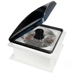 Outprize 14" 12V Rv Roof Vent Fan 3SPEED Reversible W/ Smoke & Co Alarm. Fixed Price $122.73.