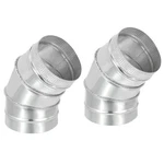 2 Pack 6" Od Elbow 45 Degree Duct Pipe Connector Hvac Ventilation Flue Tube. Fixed Price $45.34.