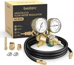 Argon CO2 Regulator Gauges Gas Welding With 9.8FT Hose, CGA580 Inlet Conn.... Fixed Price $45.59.
