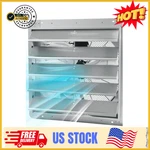 Garvee 20 Inch Aluminum Shutter Exhaust Fan 3500 Cfm Wall Mounted New. Fixed Price $283.33.