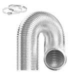 Infinipower Dryer Vent Hose, Flexible Inch Aluminum 4" 8', Silver. Fixed Price $15.42.