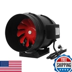 Sunstream Inline Duct Fan 8 Inch 720 Cfm Indoor Air Ventilation Exhaust Booster. Fixed Price $132.78.