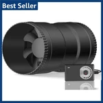 6 Inch Inline Blower Fan With Speed Controller 345 Cfm Noise Eco Power. Fixed Price $60.20.