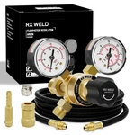 Rx Argon Regulator Flow Meter, CGA580 Inlet Gas Welding Gauge With.... Fixed Price $55.68.