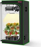 Tienda De Cultivo Hidroponico Mylar Reflectante 600D Con Observacion. Fixed Price $83.47.